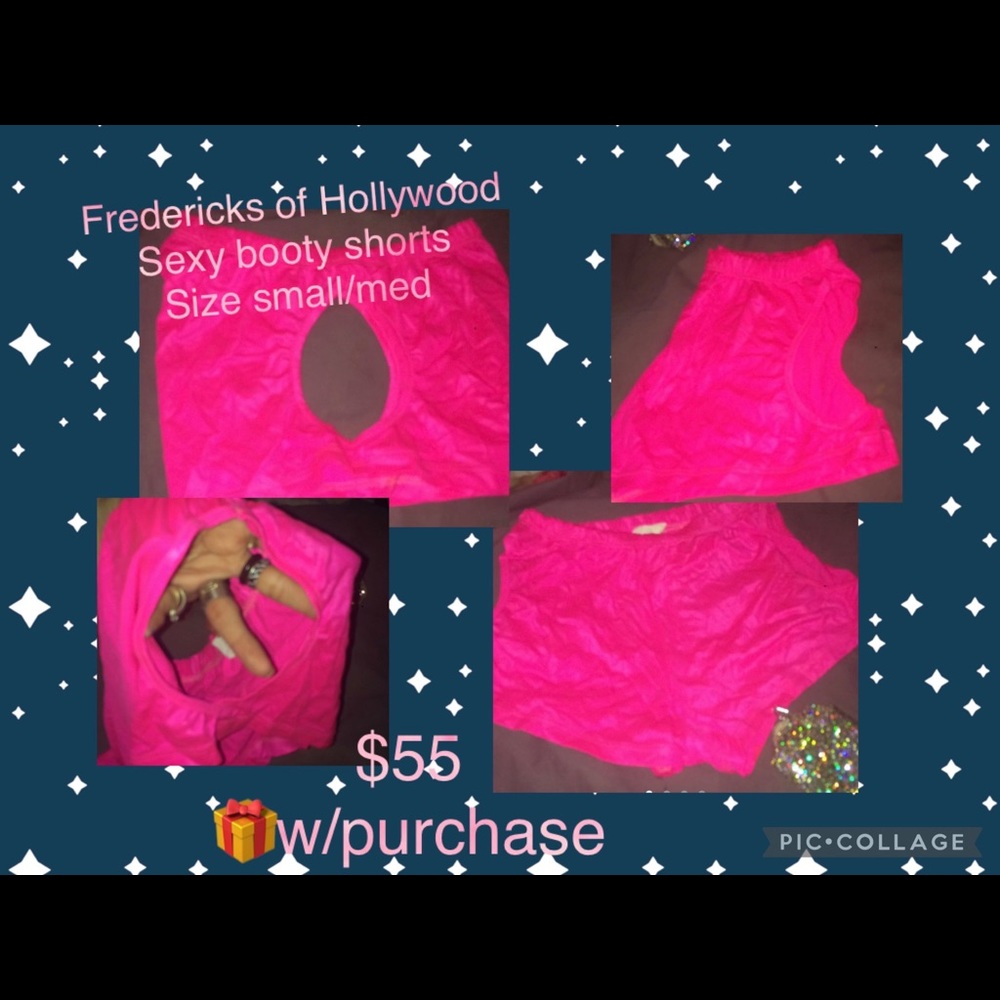 True Vintage Fredericks of Hollywood Sexy booty shorts
